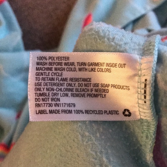 Girls hooded pajama - Picture 5 of 5